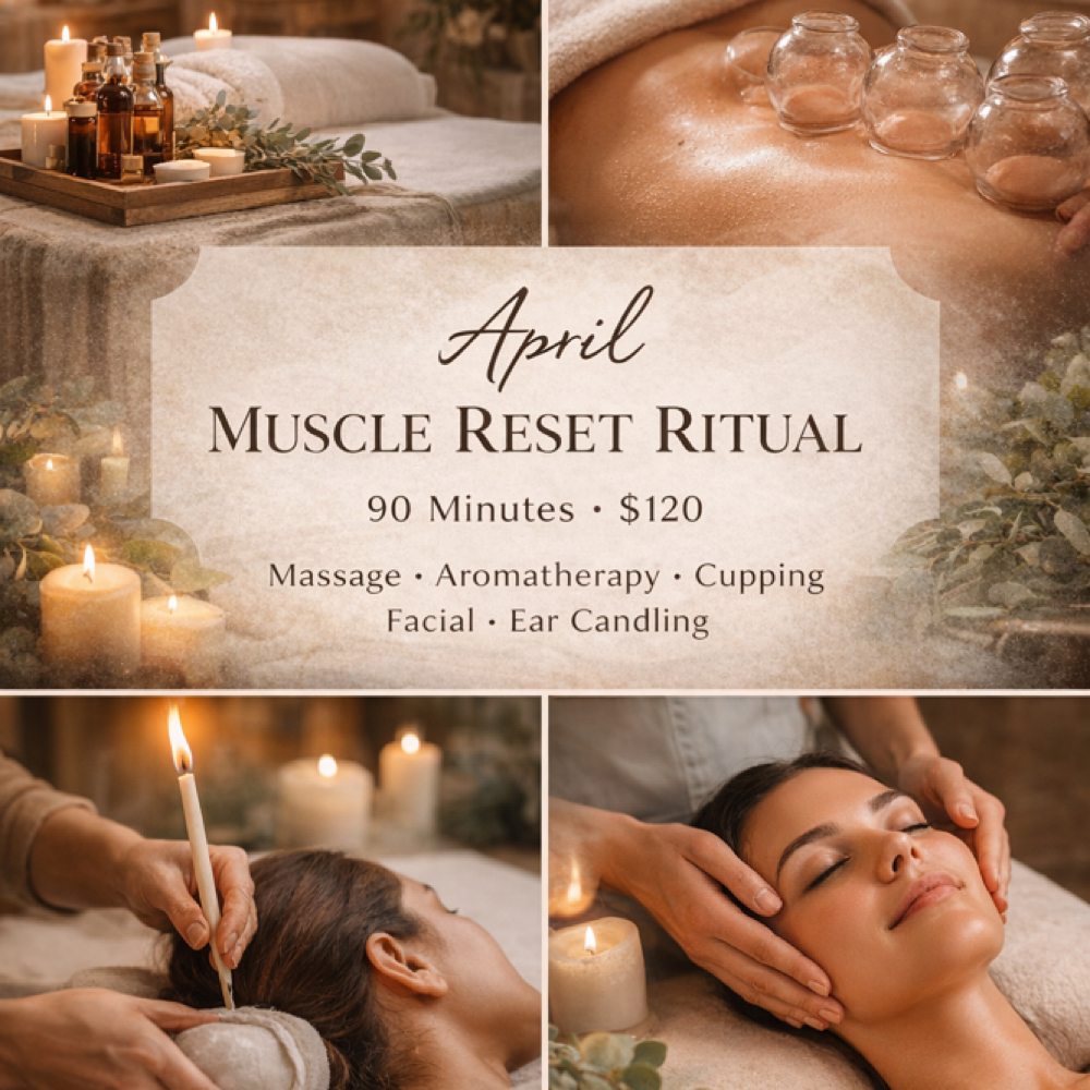 April Muscle Reset at Kalm & Glow in Fortmill, SC