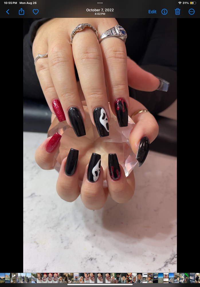Acrylic Full Set (Coffin)
