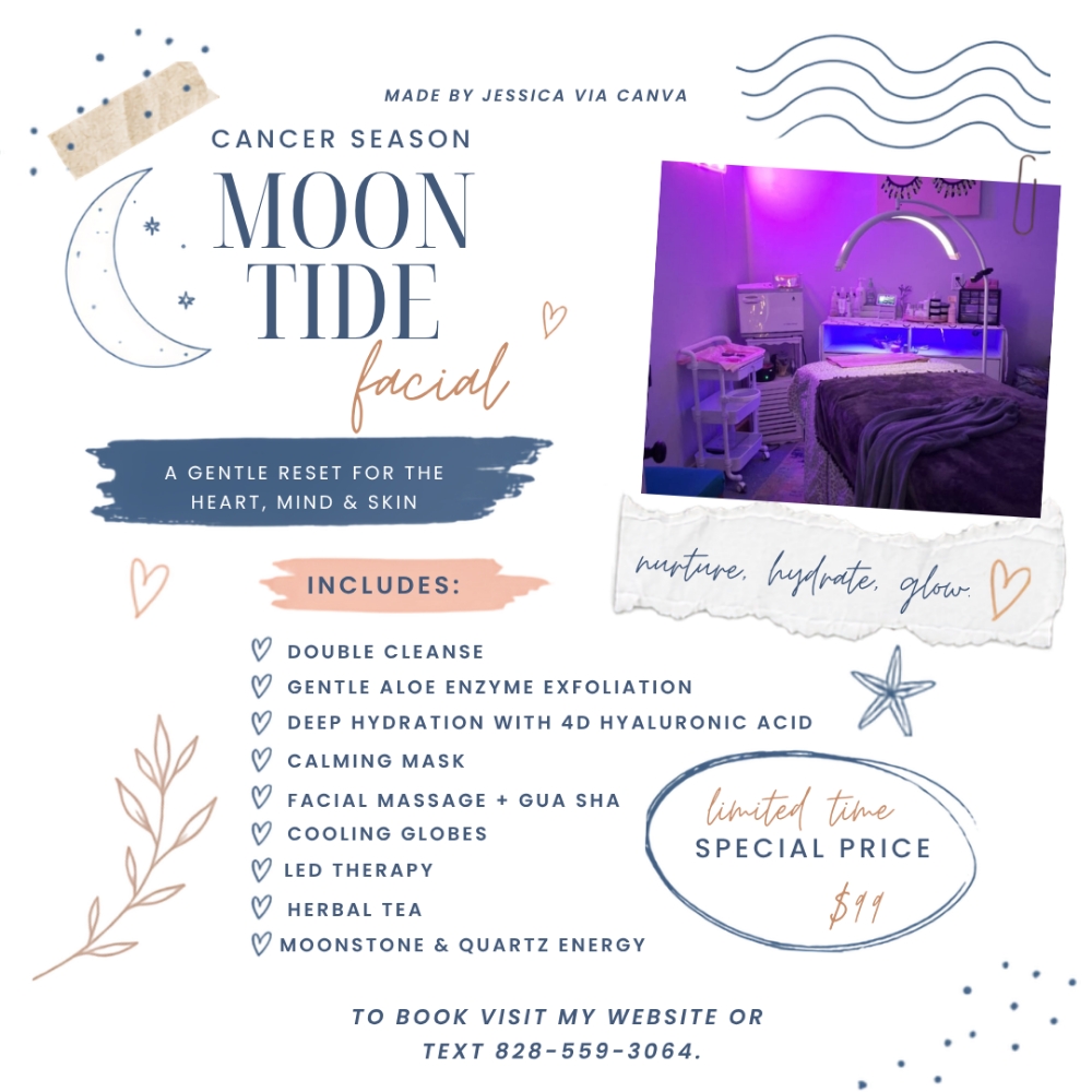 Cancer Season- CLOSED FOR BOOKING at Meraki Skin Studio LLC in Marion, NC