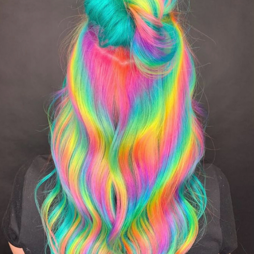 Vivid Transformation Model at Hot Girl Hair Az in Chandler, AZ