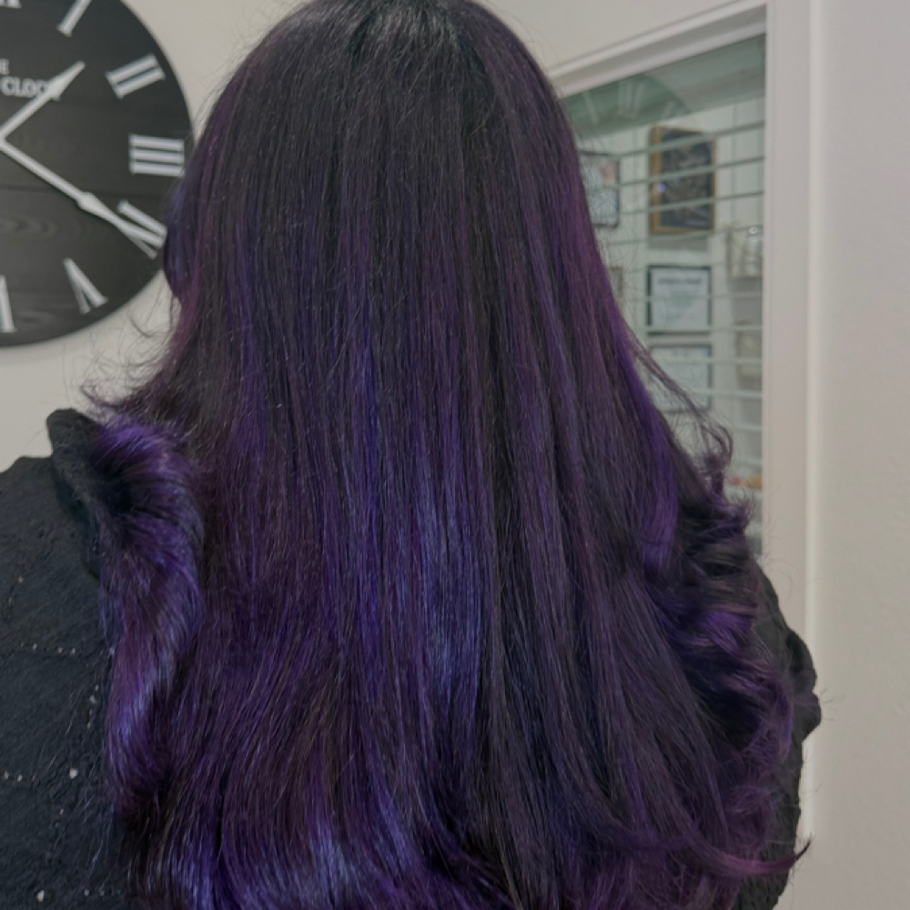 Vivid balayage at Graciela Beauty in Oakley, CA
