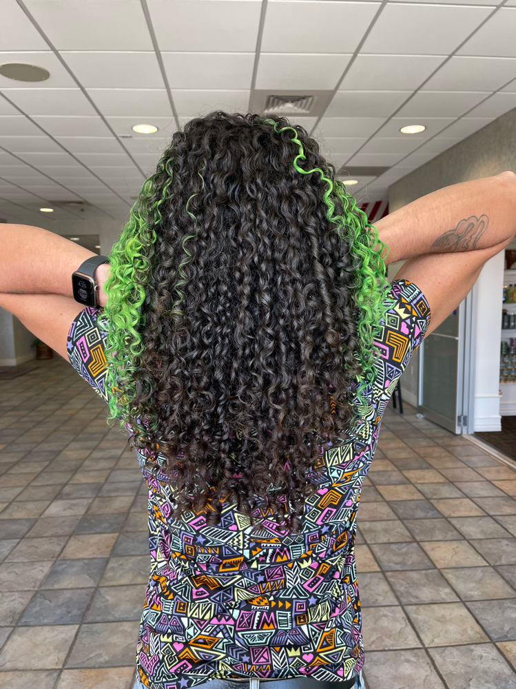 Curly Cut And Style
