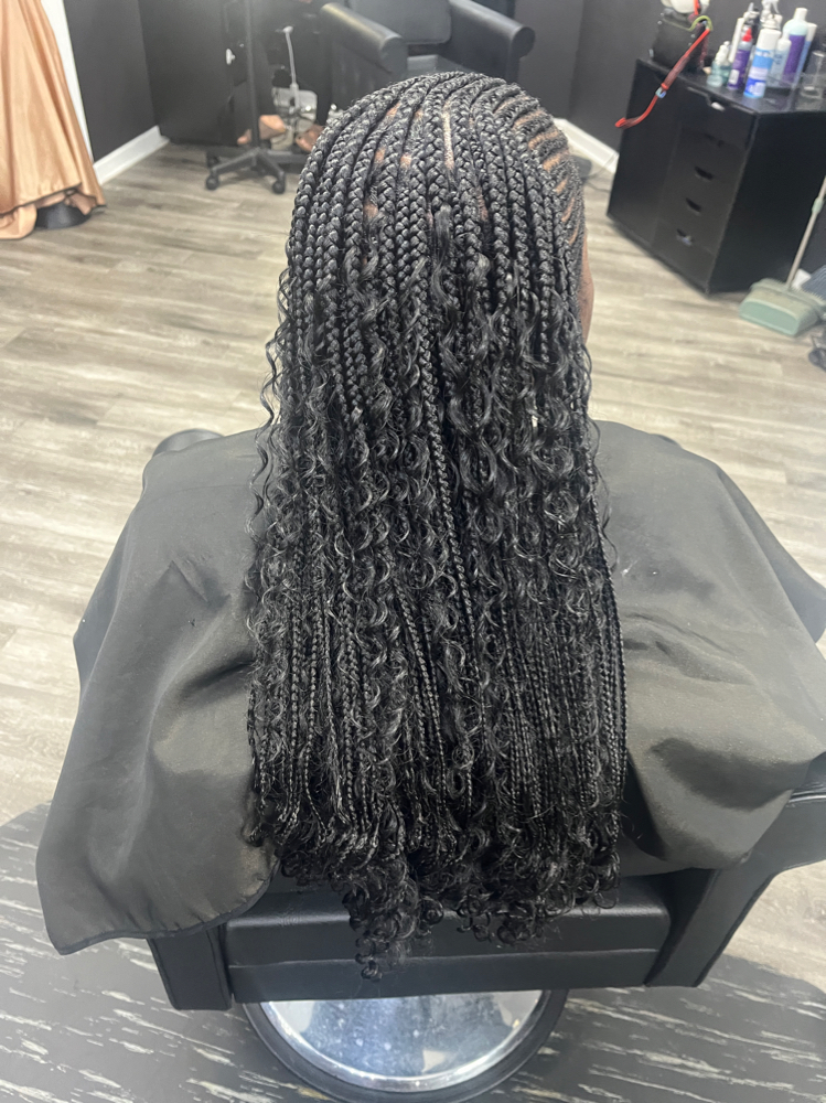 Small Tribal w/boho Braids