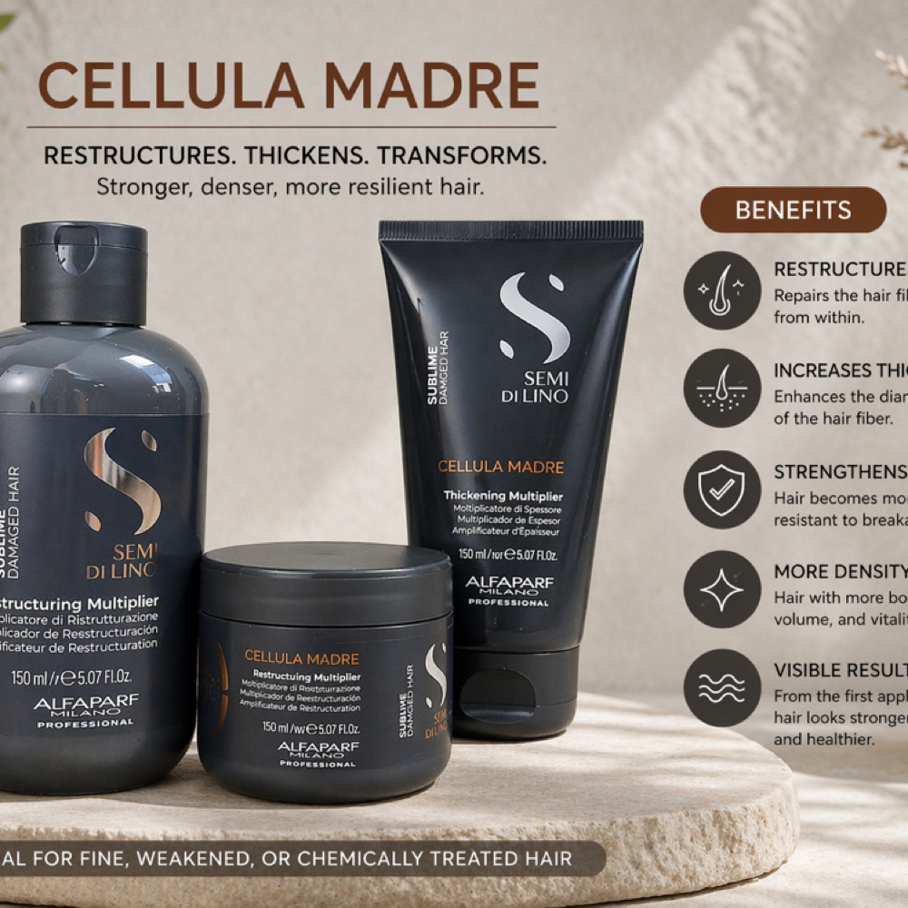 CELLULA MADRE + BD at Golden Scissor Total Care Hair Salon. in Peekskill, NY