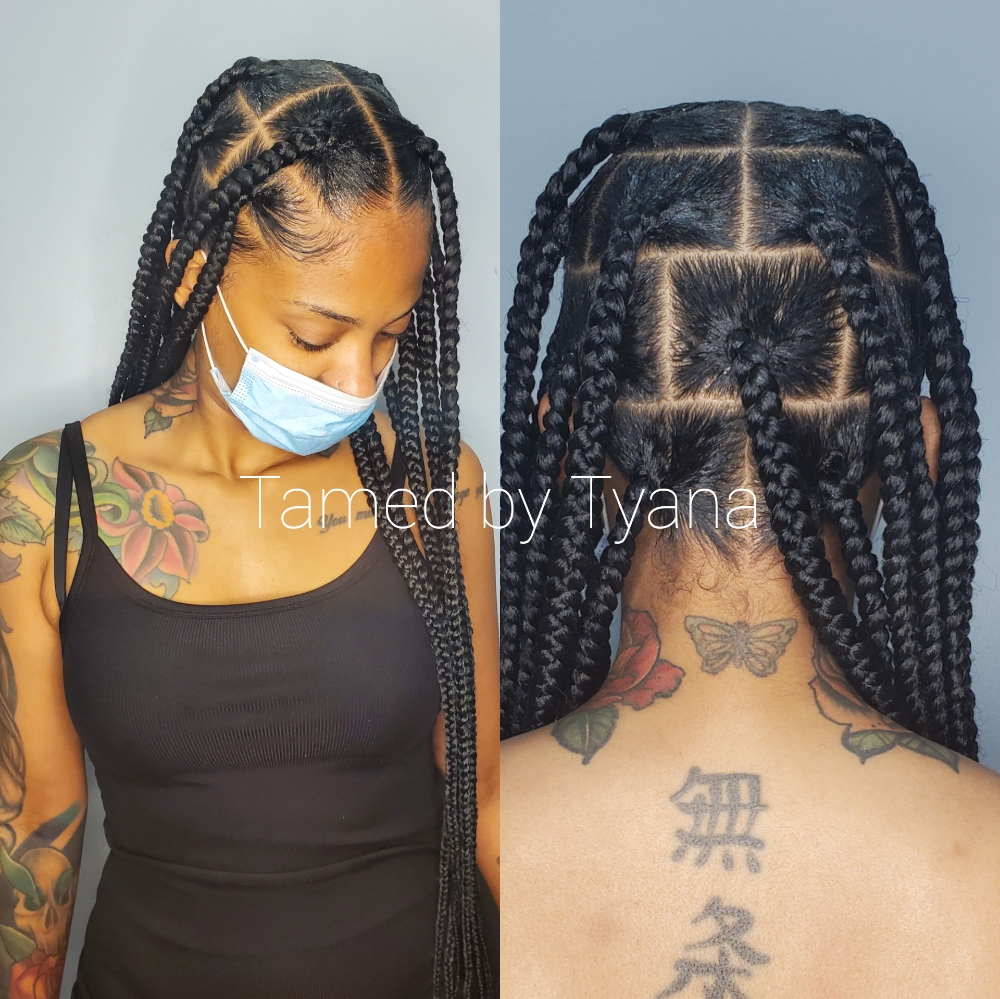 Jumbo Knotless Braids