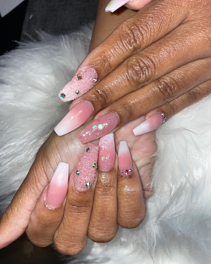 Acrylic Ombre Full Set