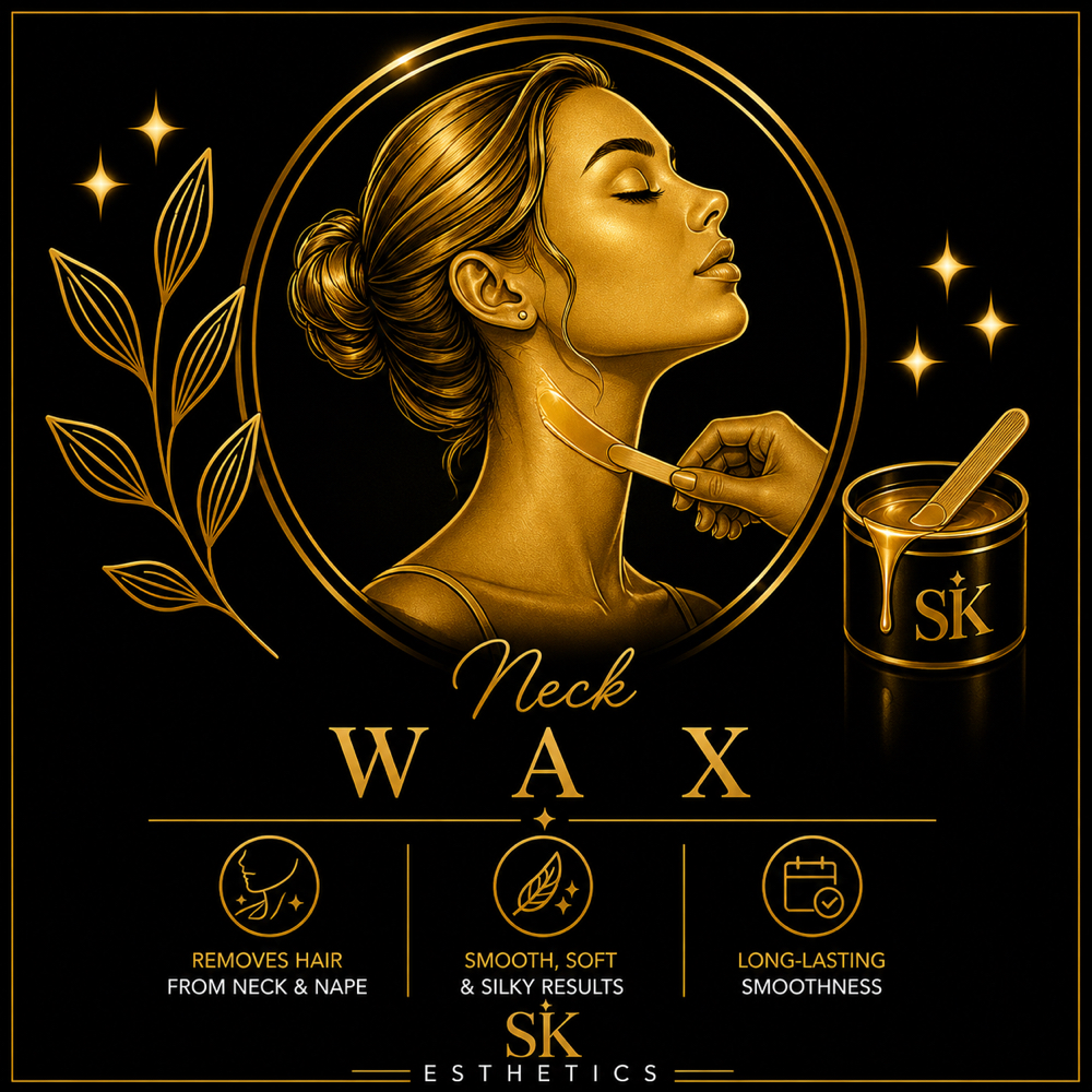 Neck Wax at SK Esthetics in Lincoln, CA