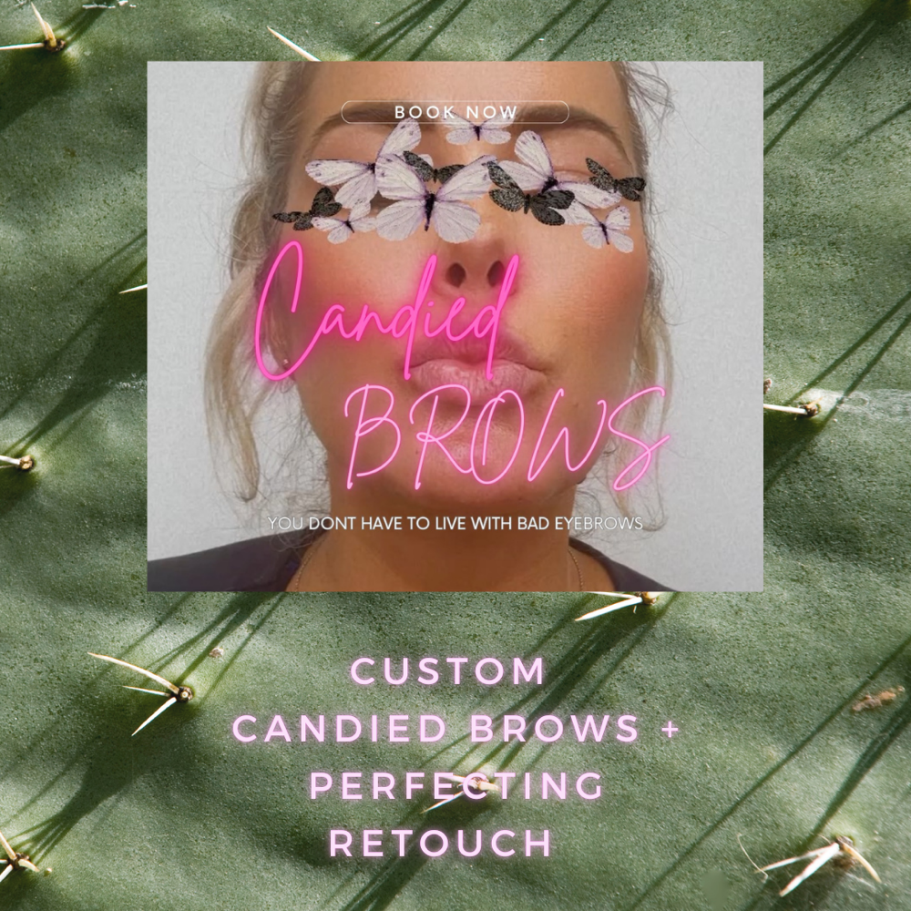 Candied Brows + Perfecting Retouch