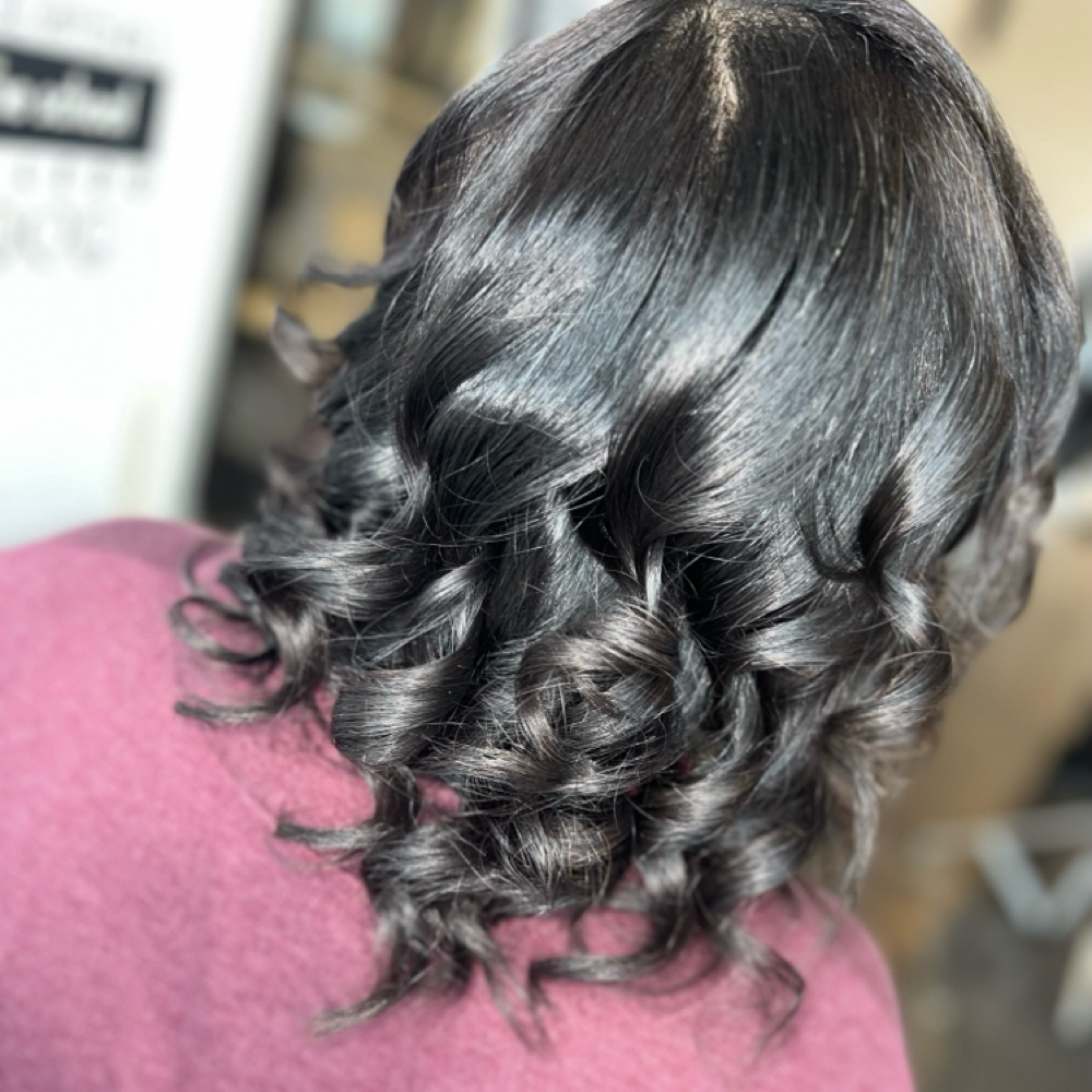 Curl / Iron Styling at Lucky Your Hair Salon in Toledo, OH
