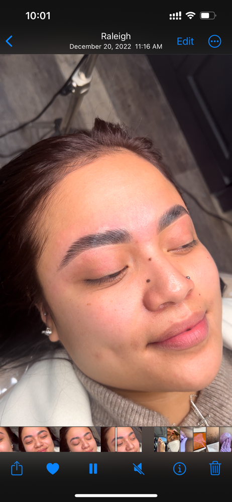 Eyebrow LAMINATION + HYBRID STAIN