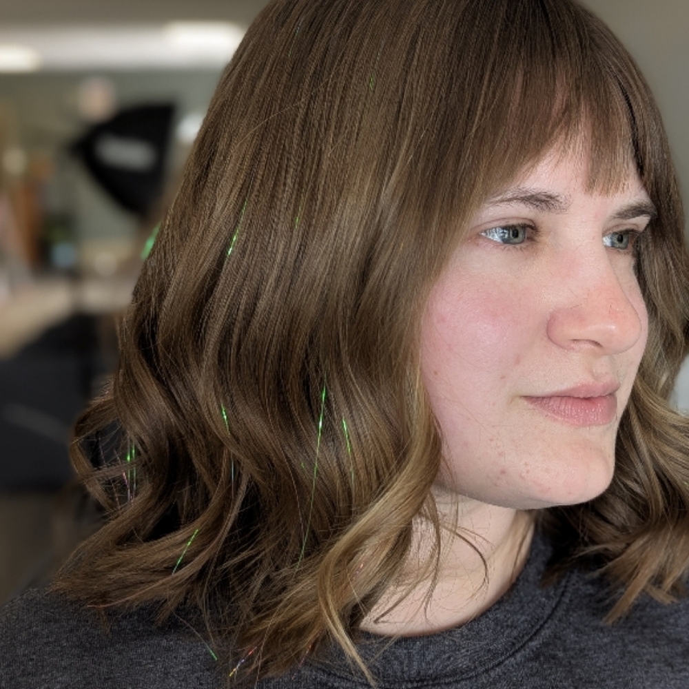 Hair Tinsel at Moonlit Mane in Hartville, OH