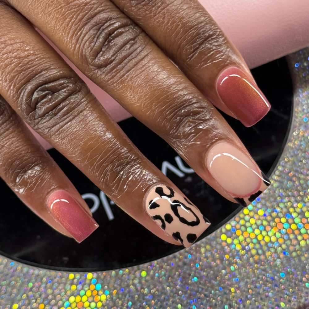Short Full Set at Nails By Cee in Fort Smith, AR
