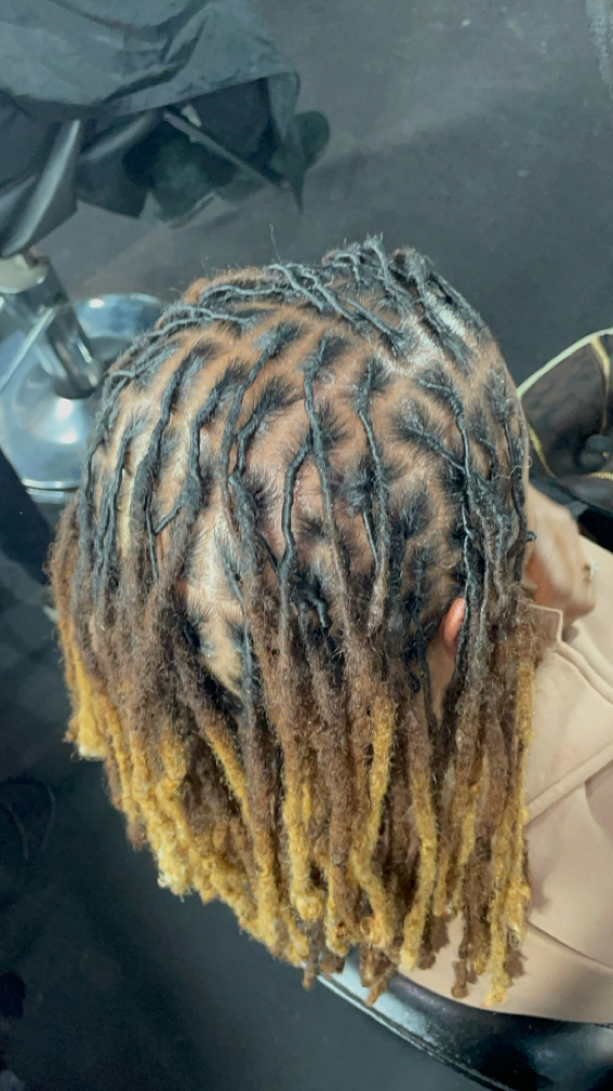 Retwist 10-44 Locs