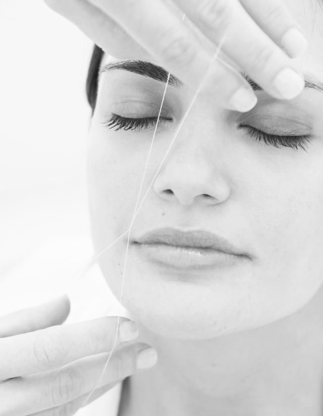 UPPER LIP THREADING