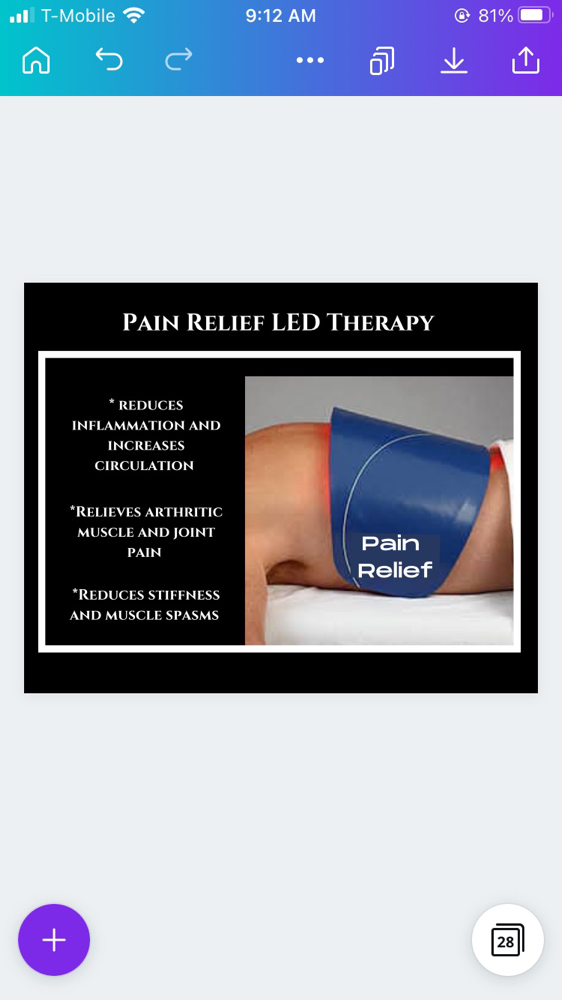 LED Pain Relief Therapy