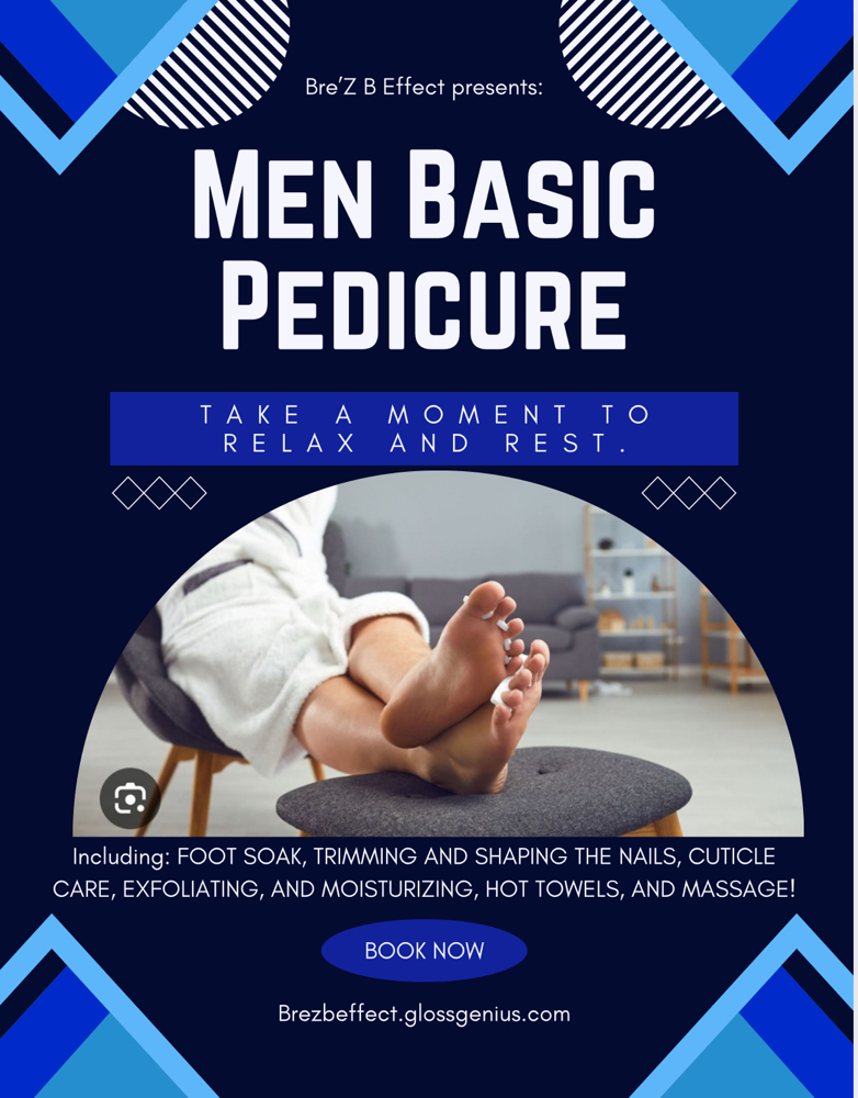 Men Basic Pedicure