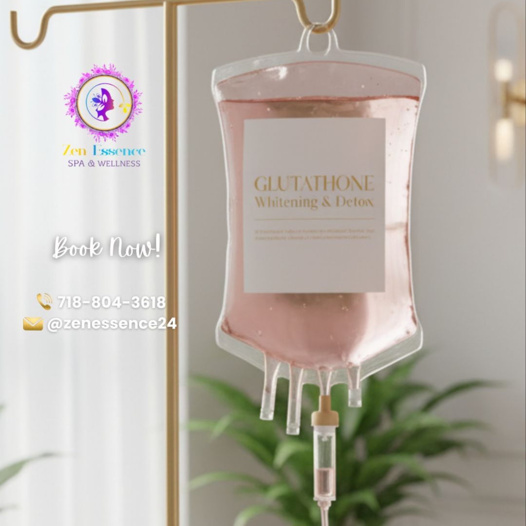 IV DRIP GLUTHATHIONE at Zen Essence Spa & Wellness in Brooklyn, NY