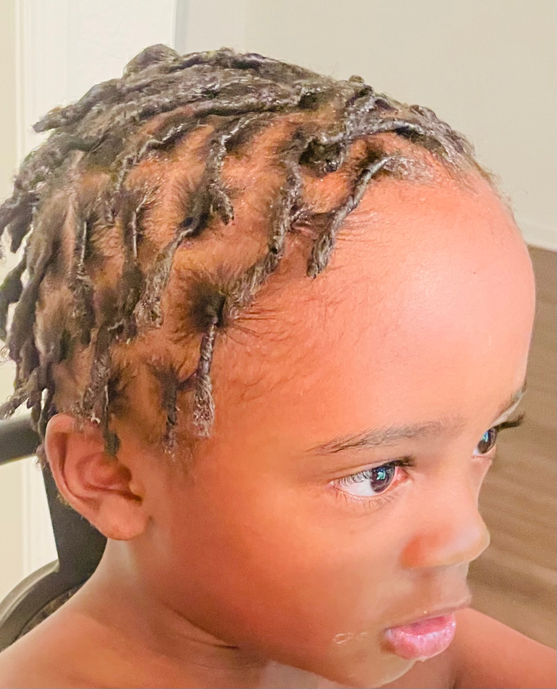 KIDS STARTER LOCS (4-12) Full Head