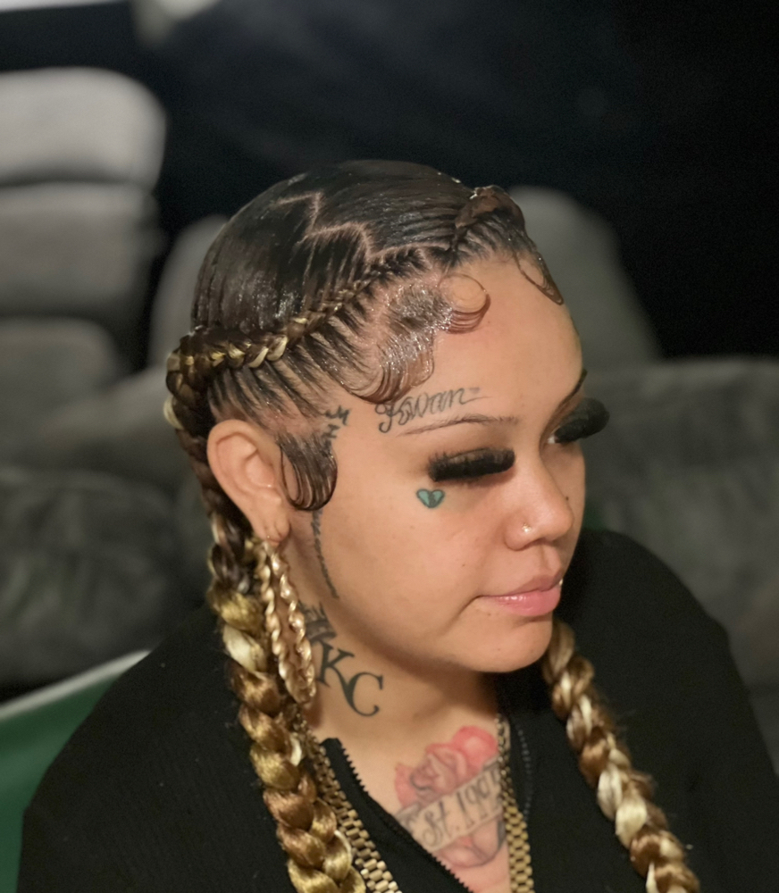 2 braids