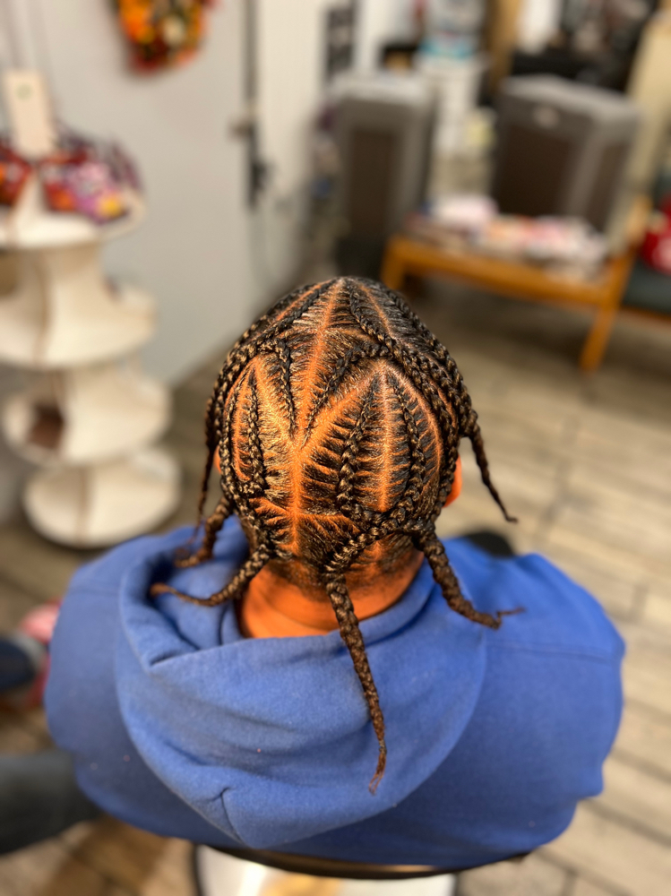 Men Stitch With Design