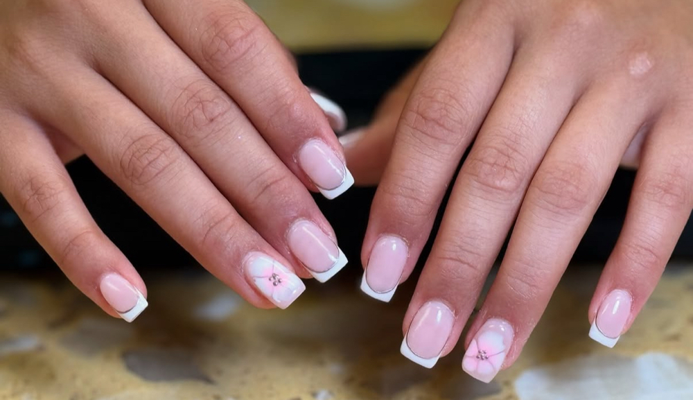 Fill with builder gel/ acrylics