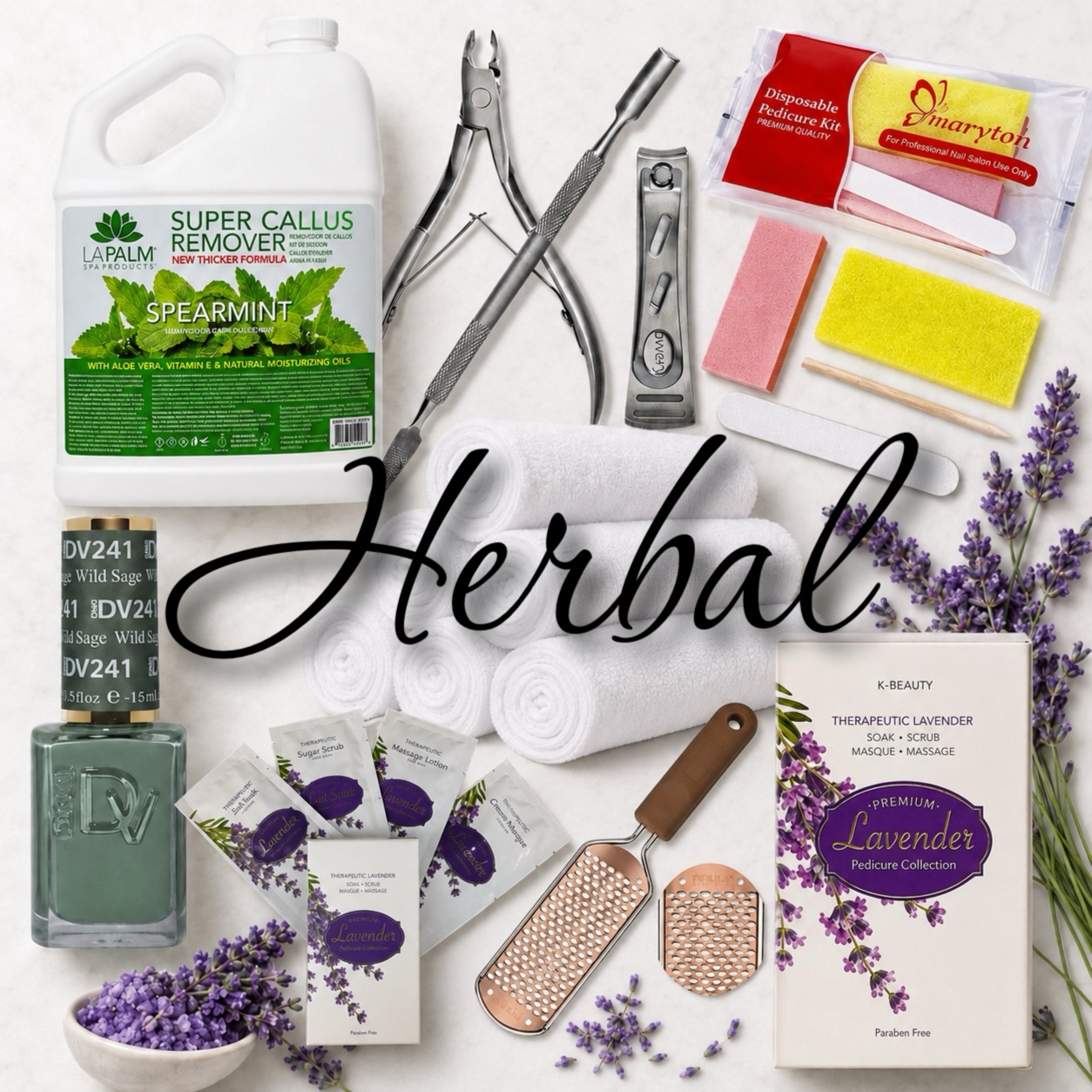 Herbal Pedicure at Alyssa Nicole Nails in Schererville, IN