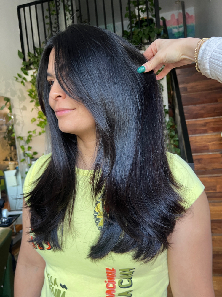 Keratin Hair Smoothing Treatment
