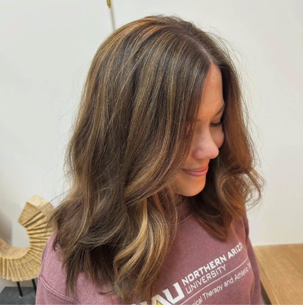 Roots + Highlights at Rachel Mantlo Hair in Hendersonville, TN