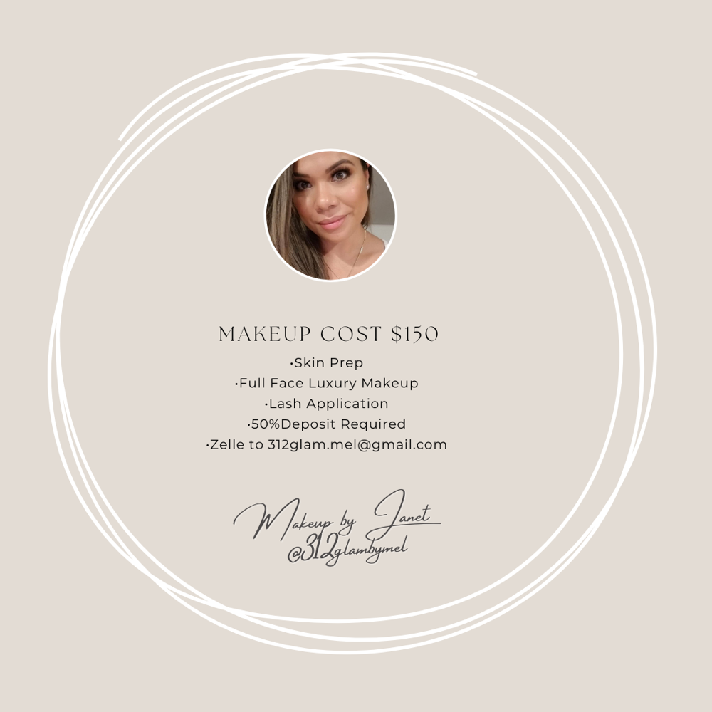 JANET MUA- MAKEUP APPOINTMENT