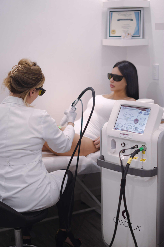 Woman Full Body Laser Hair Removal at Maiko Aesthetics in Brooklyn, NY
