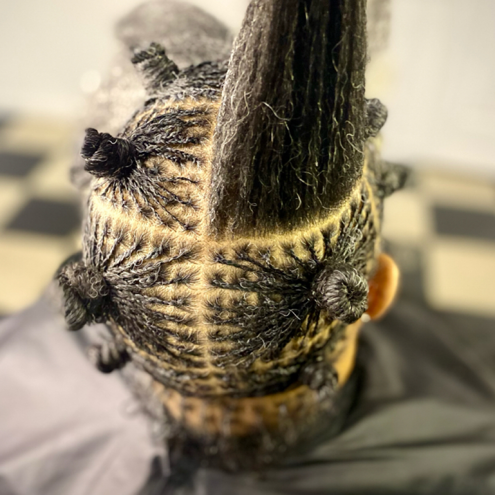 [PLAITS]- MICROLOC ESTABLISHMENT at Crowned by Vee in Warner Robins, GA