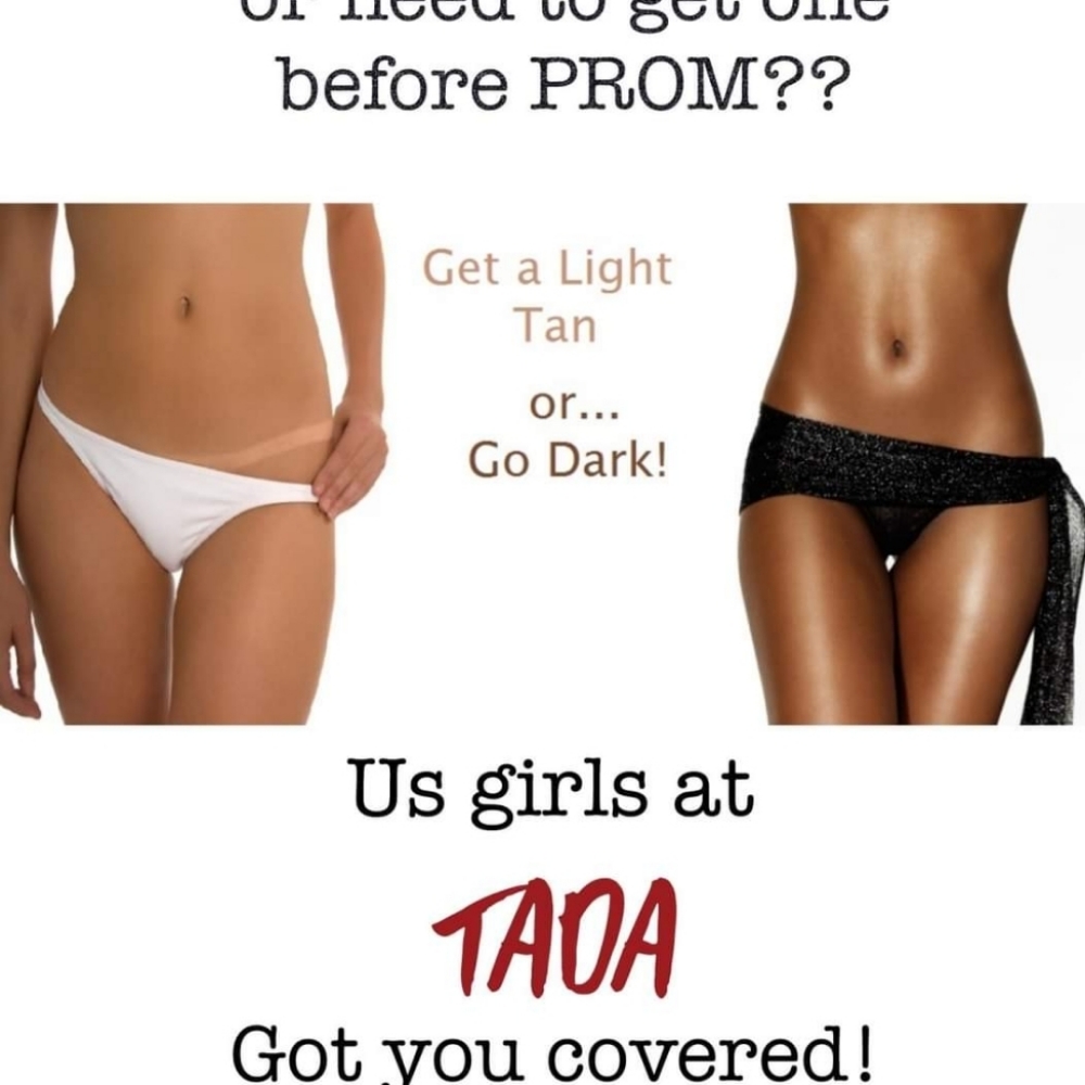 Spraytan at TaDa Salon in rock valley, IA