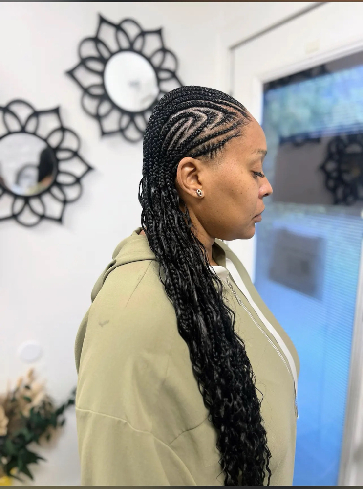 Alicia Keys Braids With Boho
