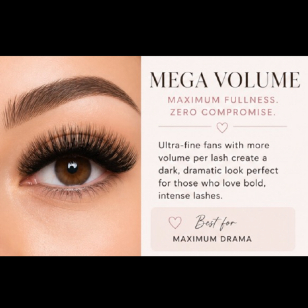 Mega Volume Full Set at Lashes By Liker in Austin, TX