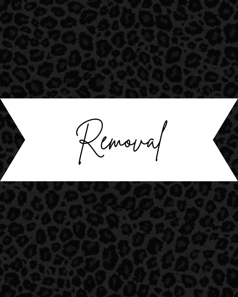 Removal at Wink At Riah in Abilene, TX