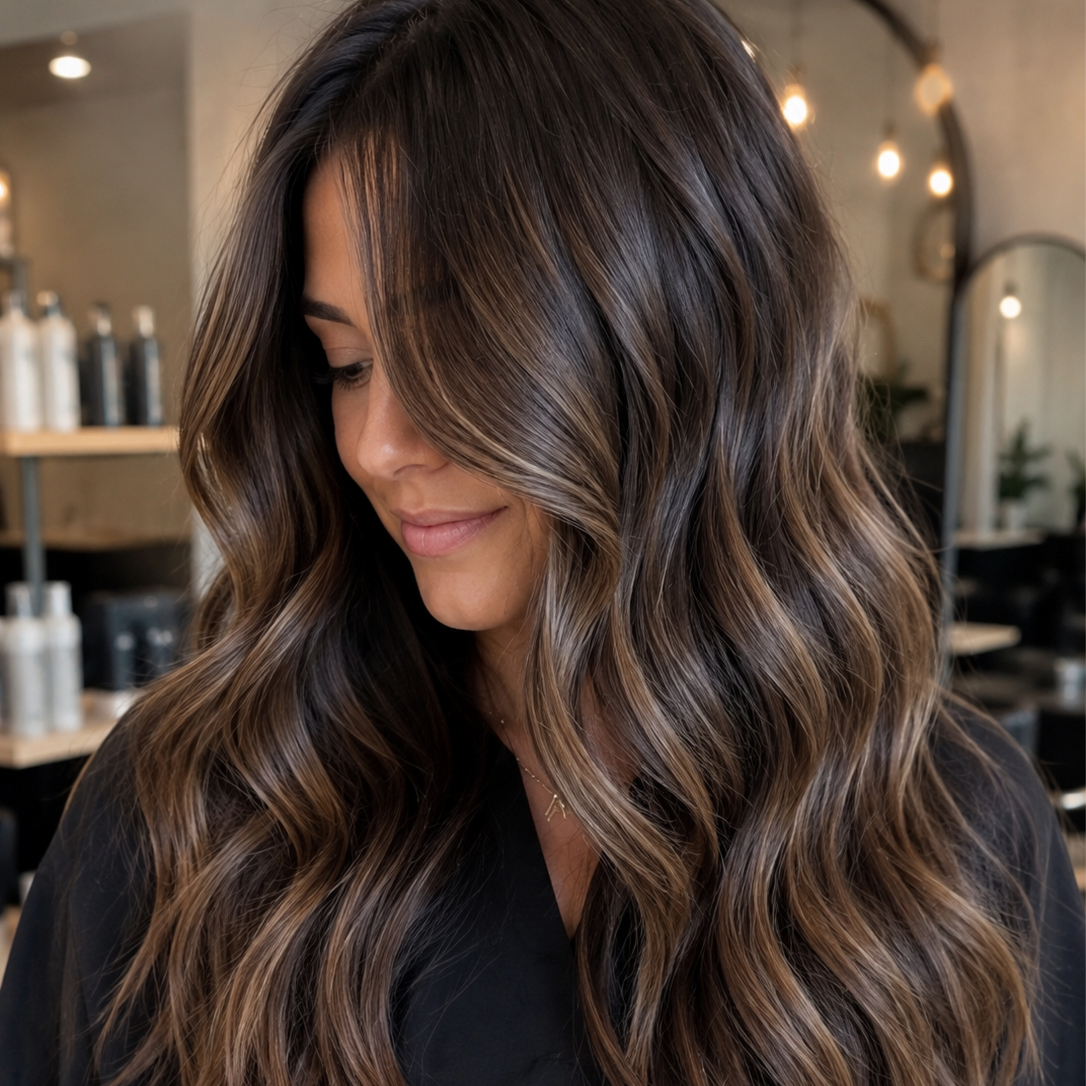 Balayage + Toner at Edit Hair Salon in Brentwood, TN