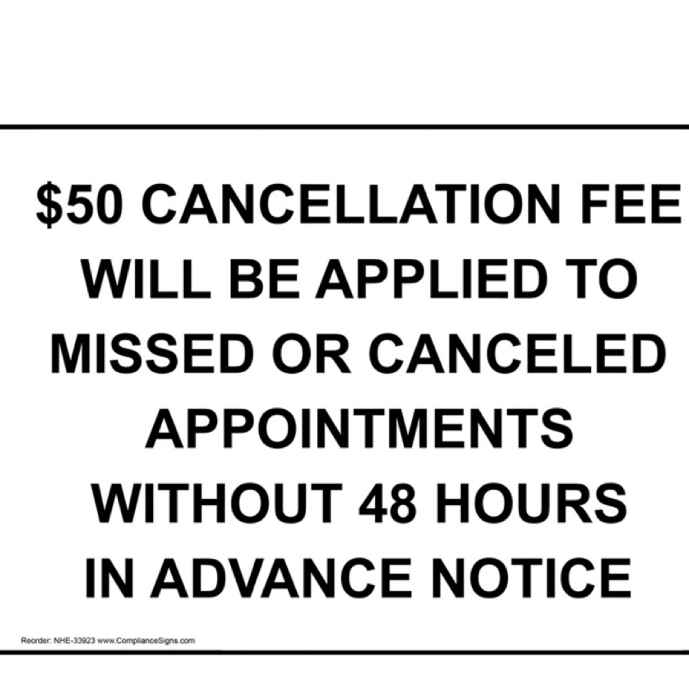 Cancellation Fee at Elo Aesthetics Co. in Palm Beach Gardens, FL