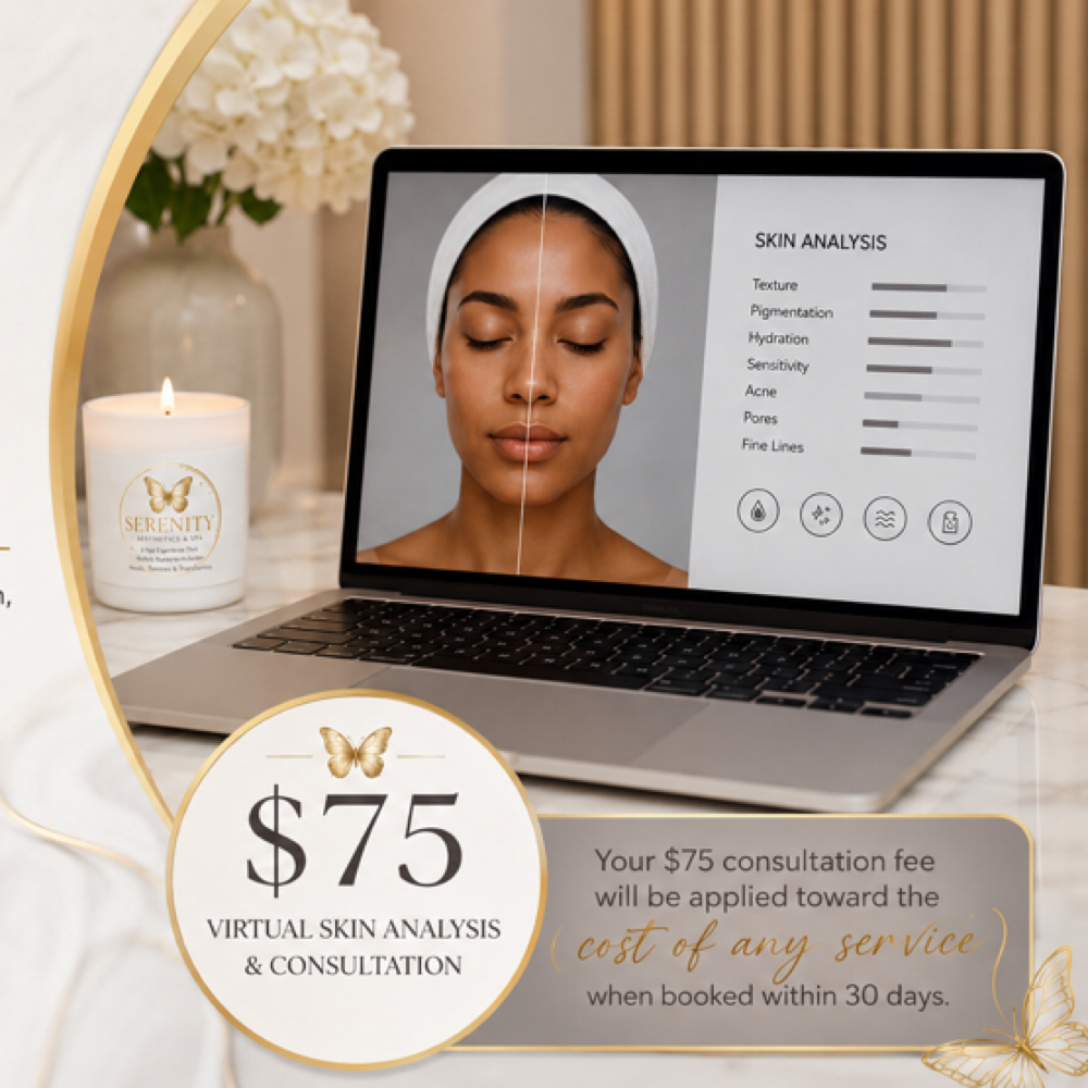 Virtual Skin Analysis /Consultation at Serenity Aesthetics & Spa in Charlotte, NC