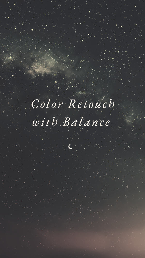 Color Retouch with Balance