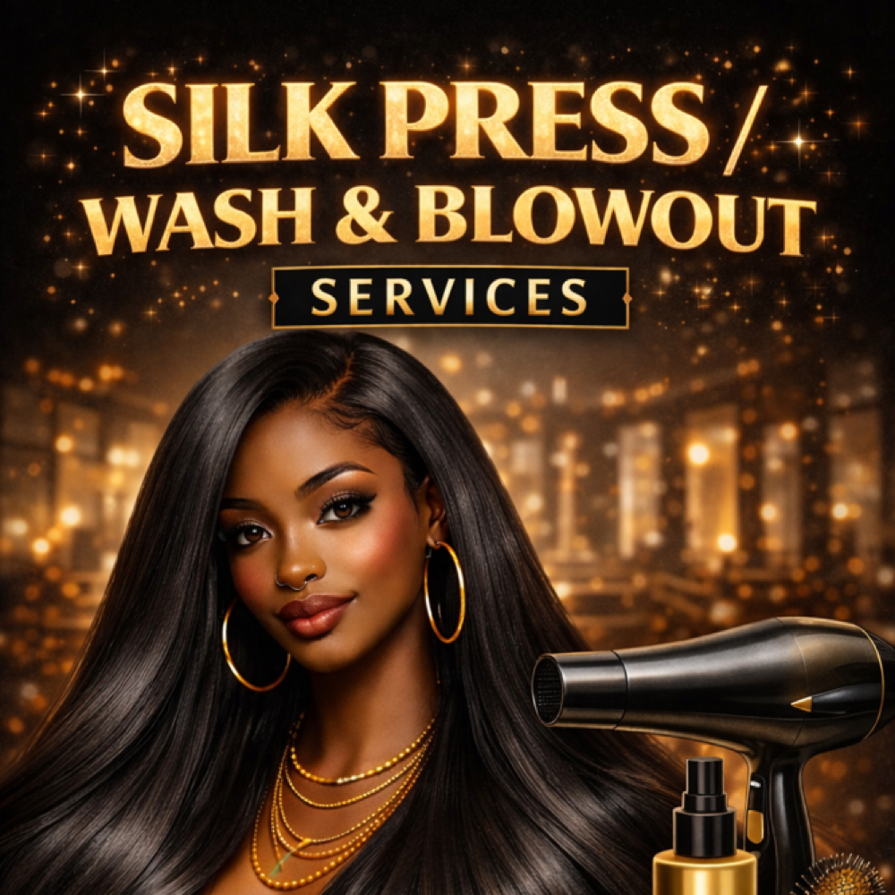 SILK PRESS + NATURAL HAIR at HAIR BY LALA LLC in Brooklyn, NY