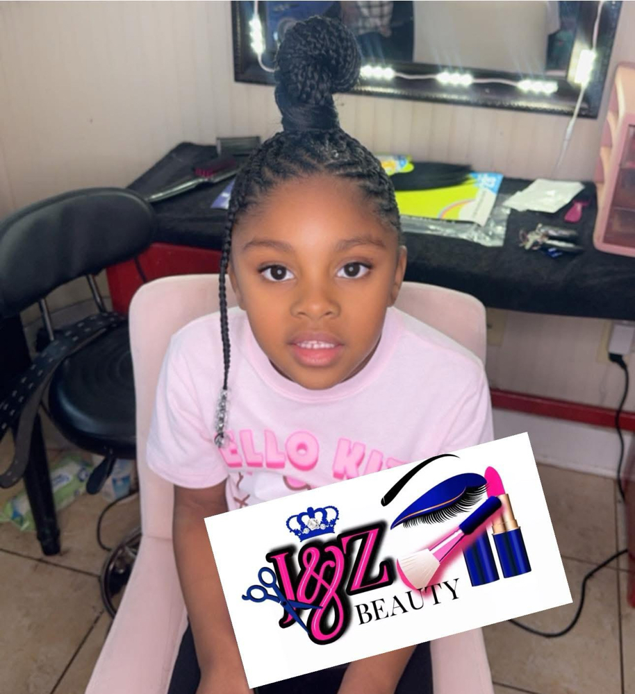 Kids Braided Ponytail
