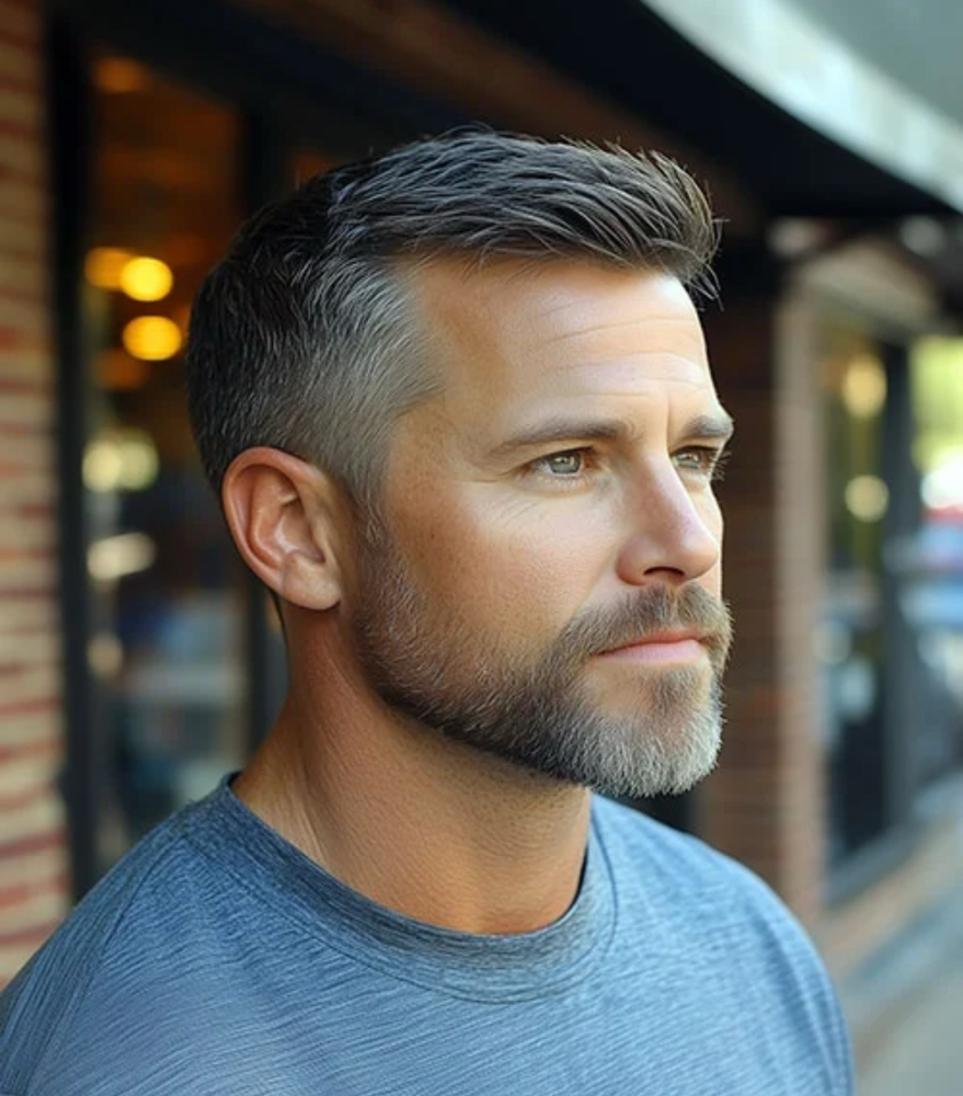 Men’s Haircut + Beard Trim