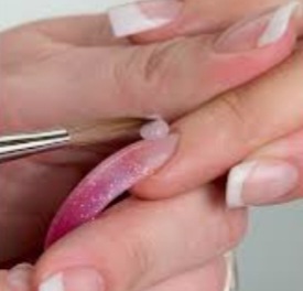 Long Nail Fill In + Gel Polish