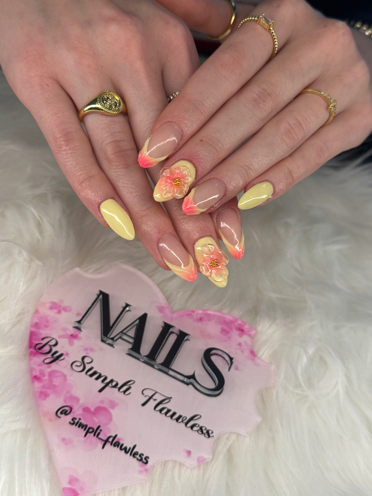 Intricate nail designs