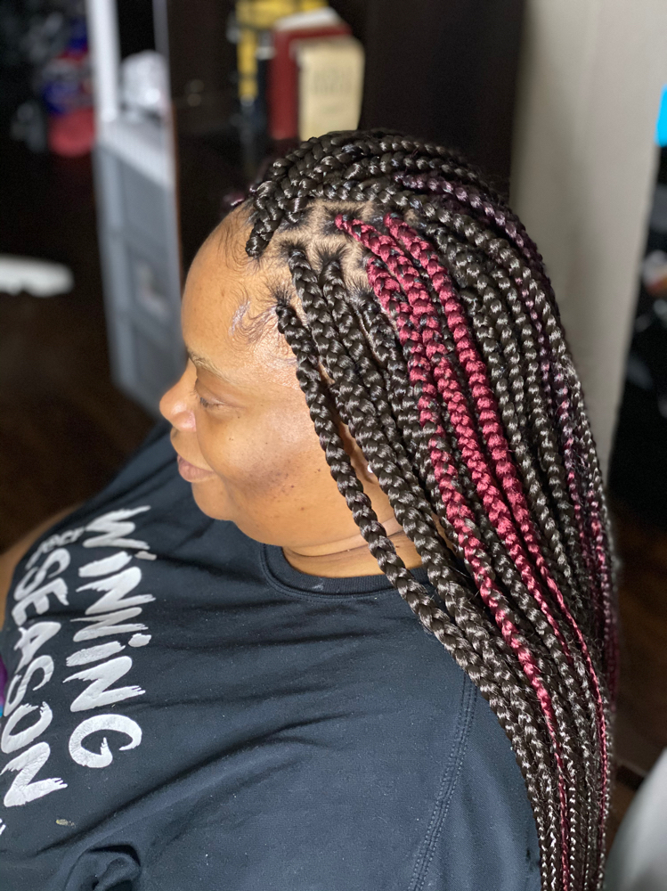 Regular Box Braids