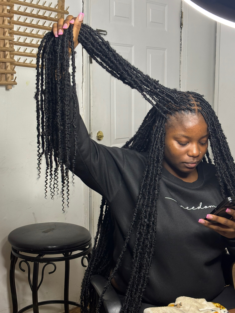 Soft Locs at BeautyBraids By Quin in Milledgeville, GA