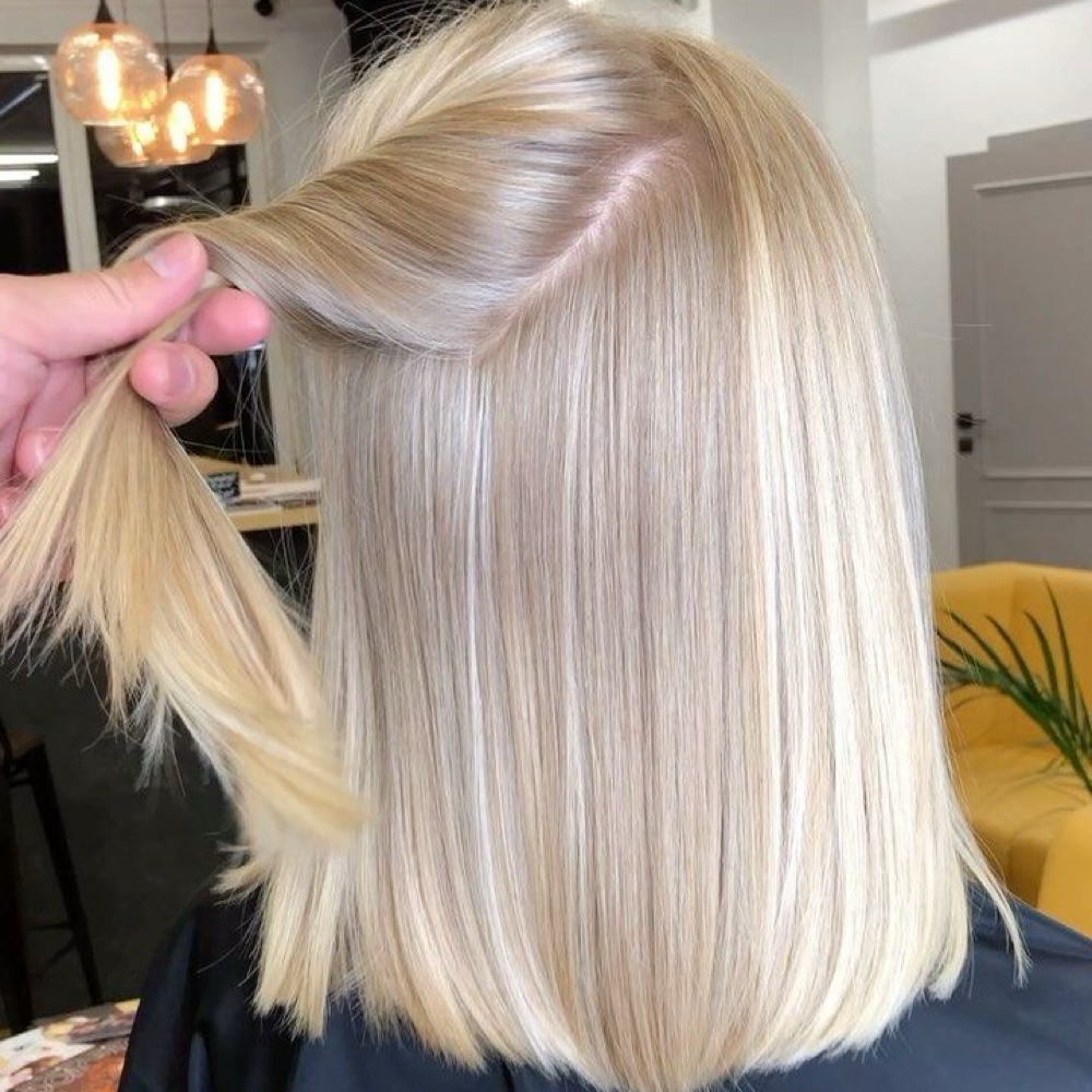All Over Blonde Retouch at Defined Salon & Spa in Reynoldsburg, OH