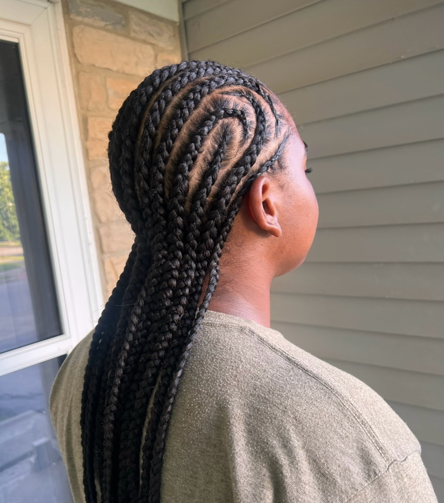 (BTS SALE) freestyle stitch braids