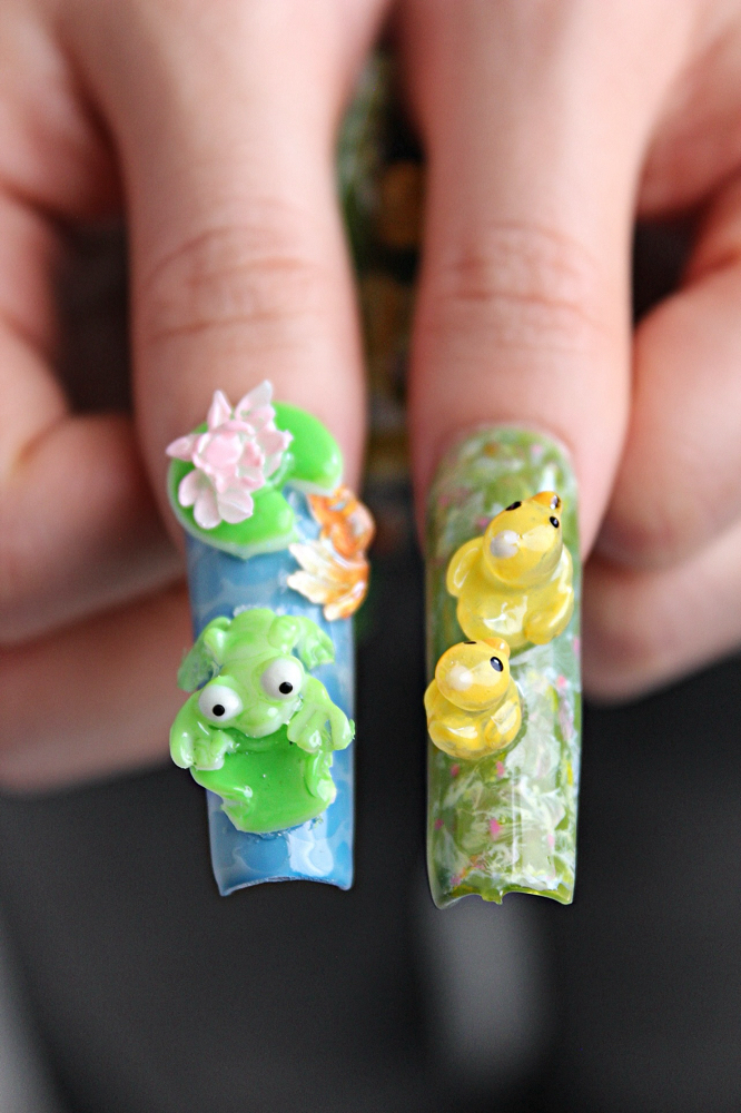 3D / Sculpted Nail Art