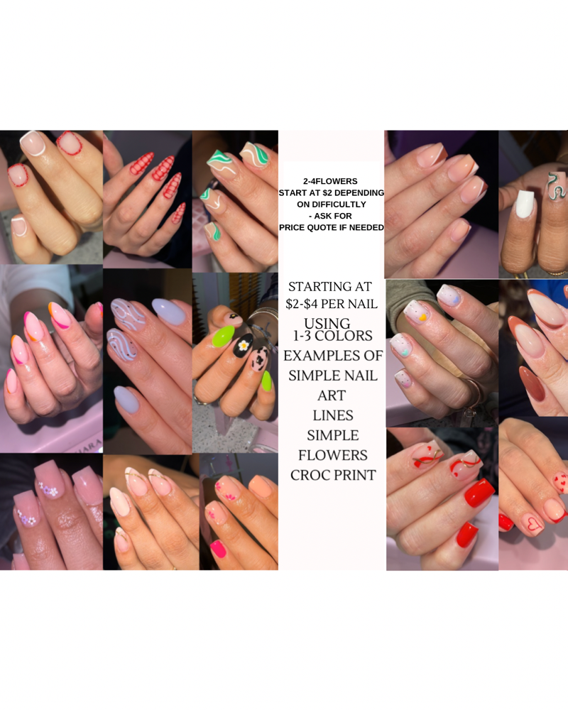 SIMPLE NAIL ART